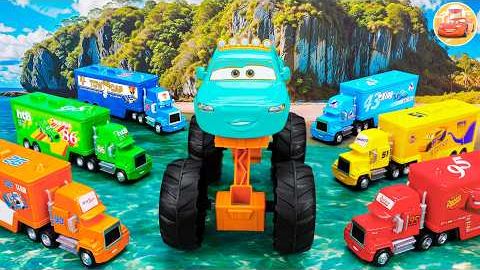 😱🏁 Молния Маккуин В Мире Динозавров! Распаковка Disney Pixar Cars!