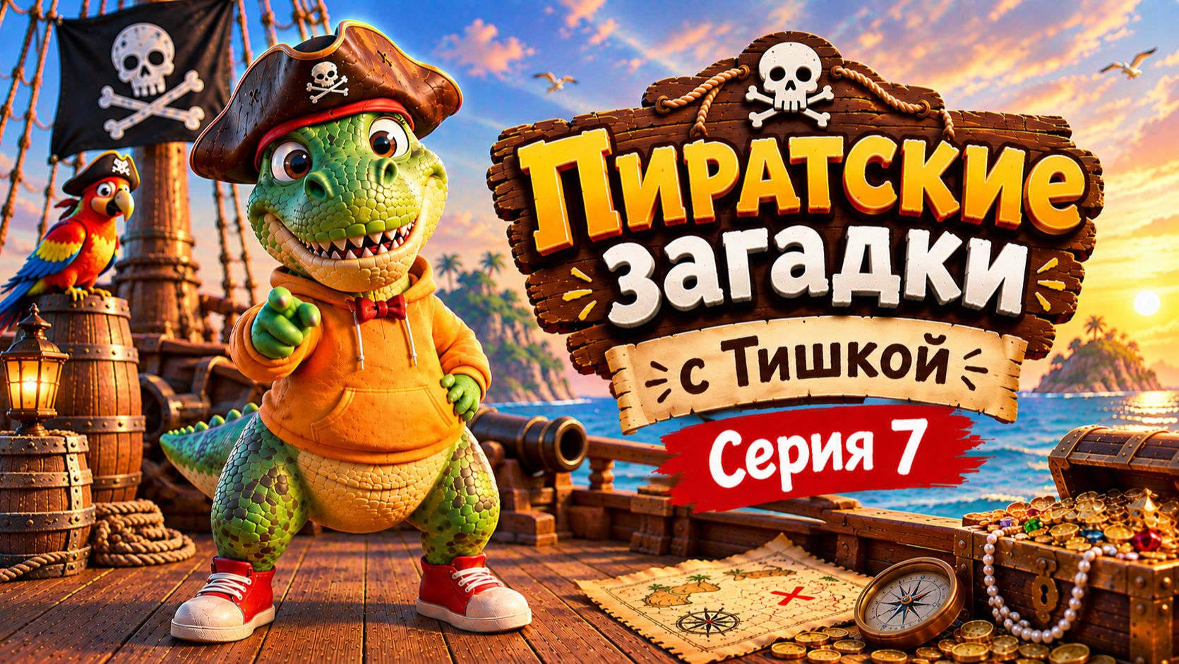 Пиратские Загадки с Тишкой