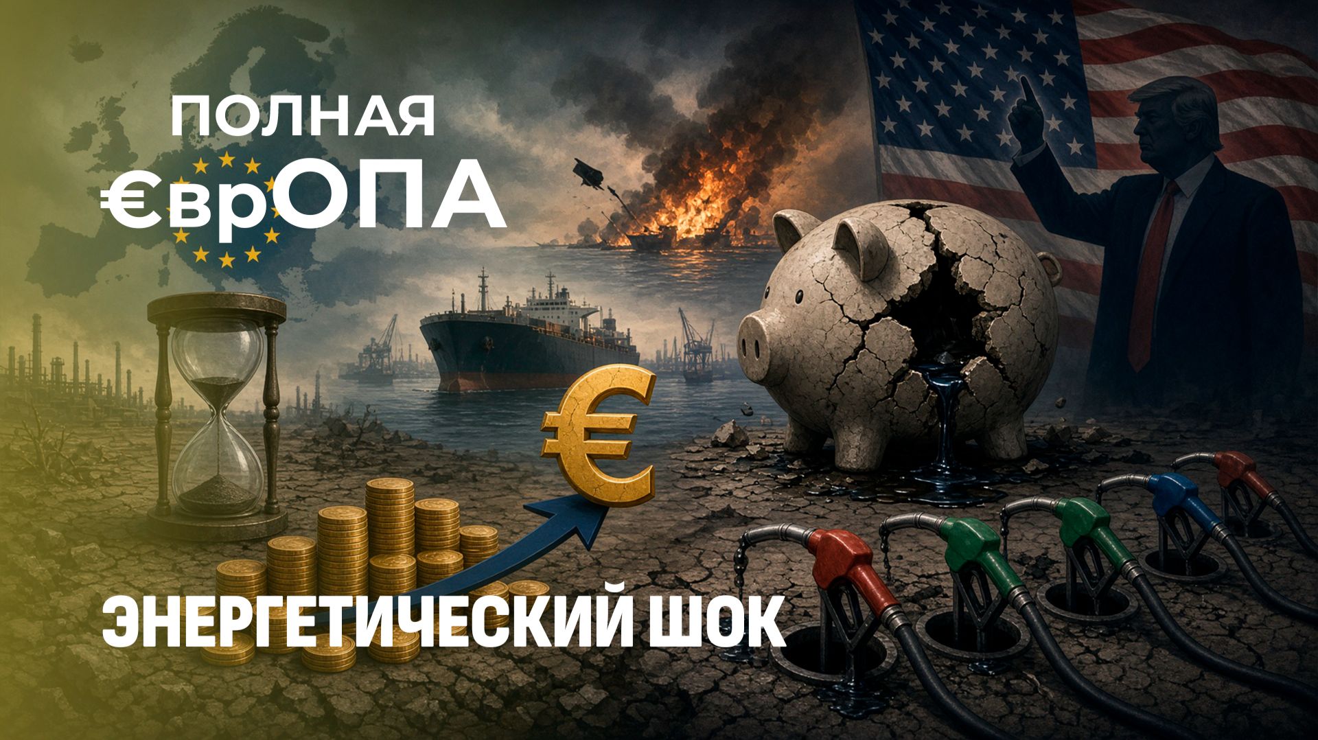 100 миллиардов за «дружбу» со Штатами. Европа подсела на американский дизель. Полная Европа
