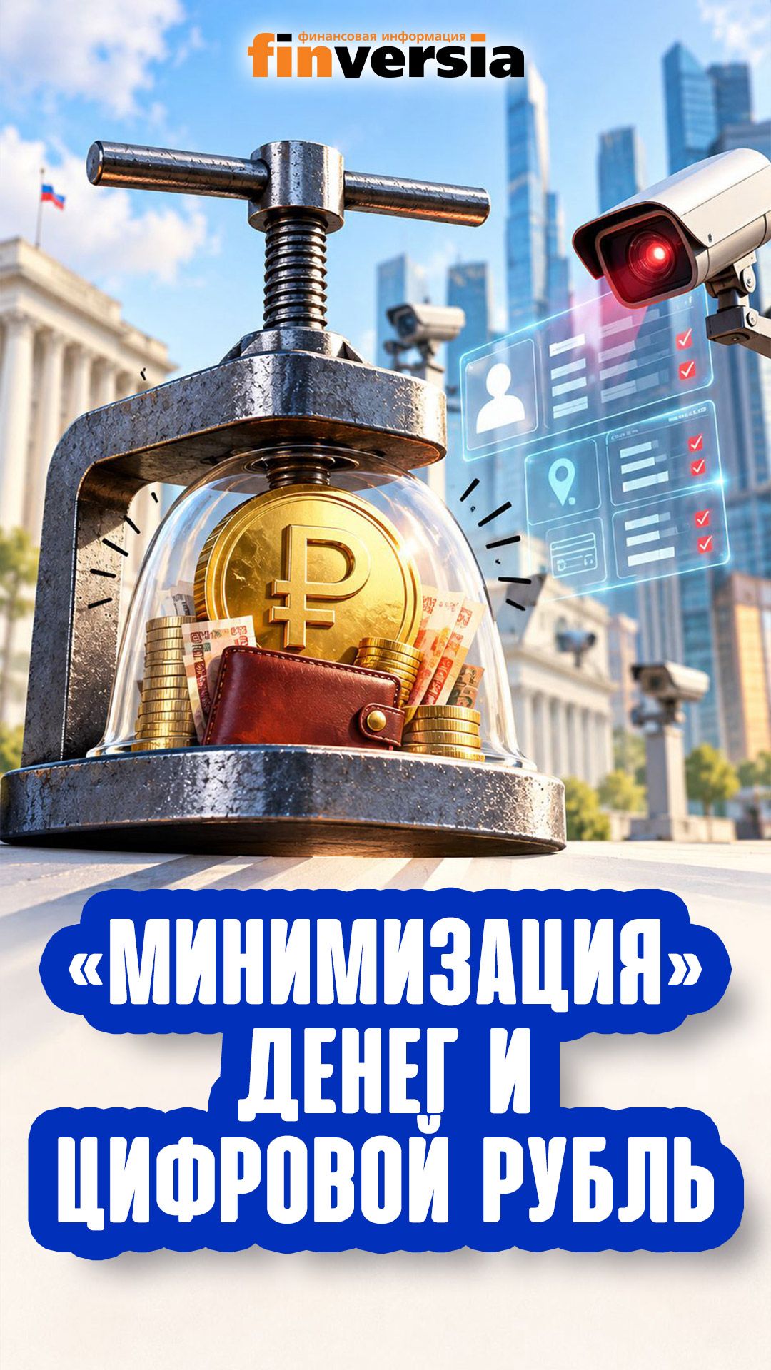 “Минимизация” денег и цифровой рубль | Ян Арт. Finversia