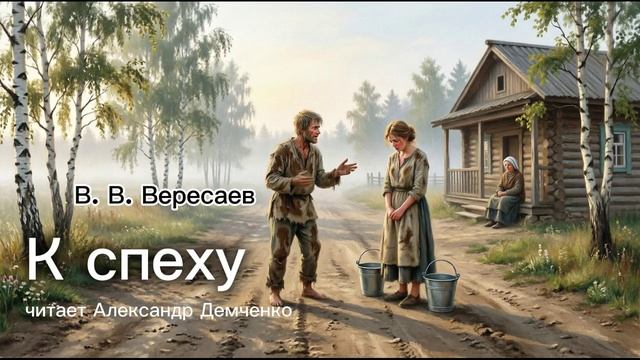 "К спеху". Викентий Вересаев. Рассказ. | Аудиокнига. Александр Демченко