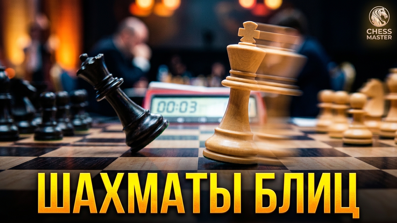 КОВАРНЫЙ ШАХ-ПОБЕДНЫЙ ШАХ. ШАХМАТЫ БЛИЦ