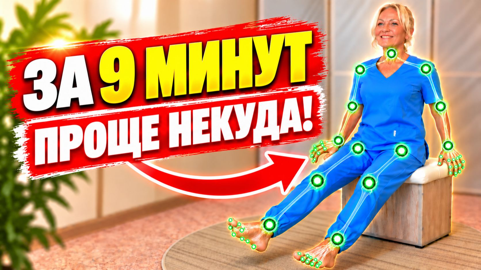 9 СУСТАВОВ ЗА 9 МИНУТ! | ОБЯЗАТЕЛЬНАЯ ГИМНАСТИКА НА КАЖДЫЙ ДЕНЬ