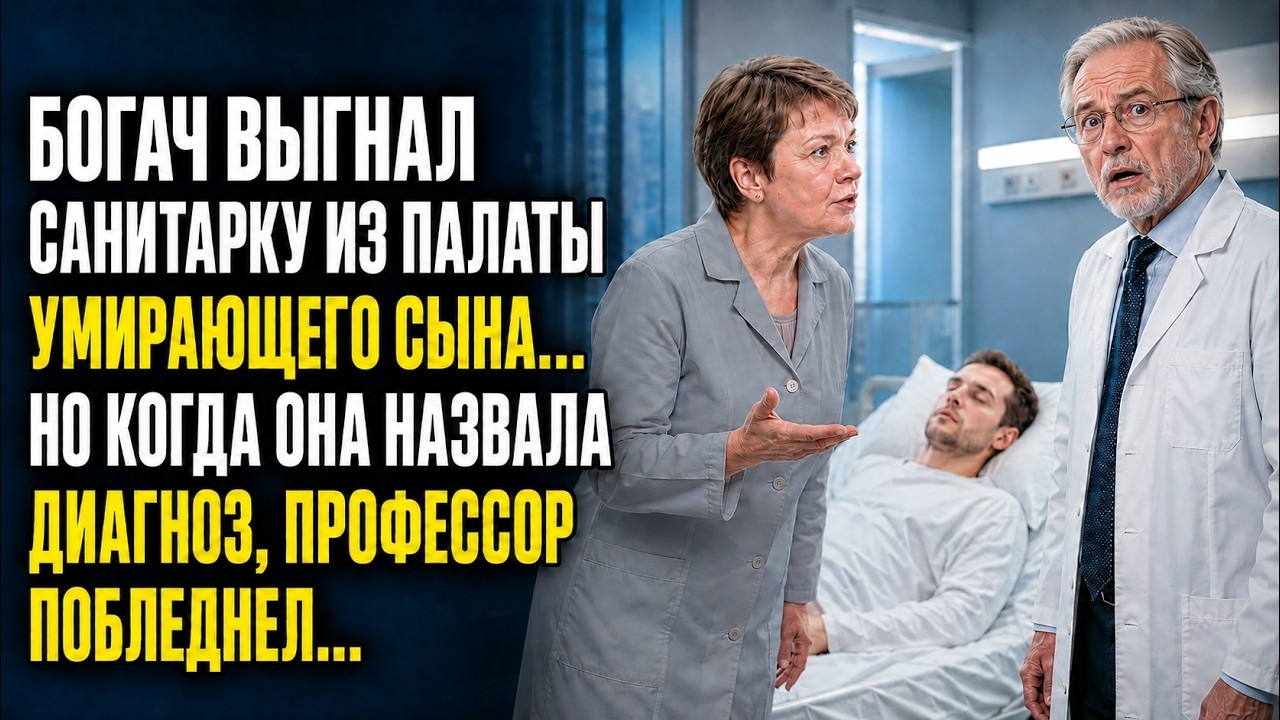 ИСТОРИИ ИЗ ЖИЗНИ/Богач выгнал санитарную из палаты умирающего сына/Аудиорассказы аудиокниги жизненны