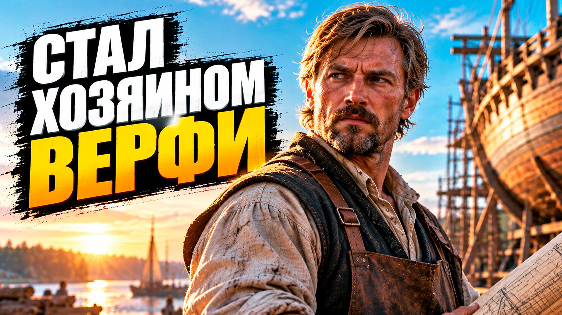 АУДИОКНИГА ПОПАДАНЦЫ: СТАЛ ХОЗЯИНОМ ВЕРФИ | ПОЛНАЯ