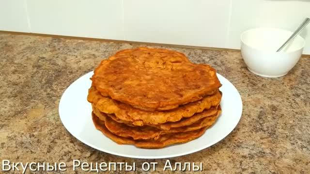 Яблочные блины, которые тают во рту.