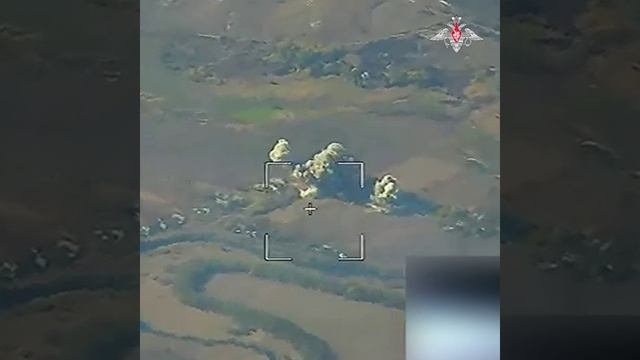 Боевая работа экипажей ВКС России
