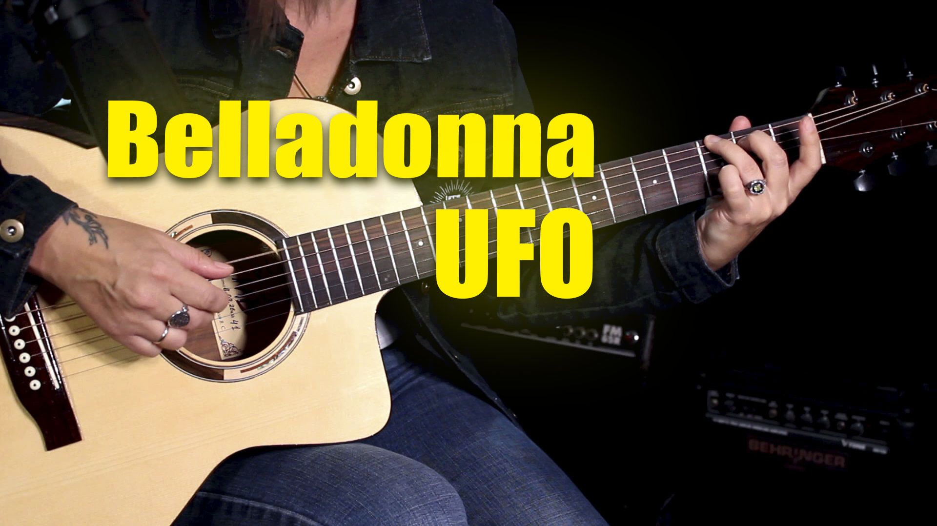 Belladonna - UFO | На гитаре