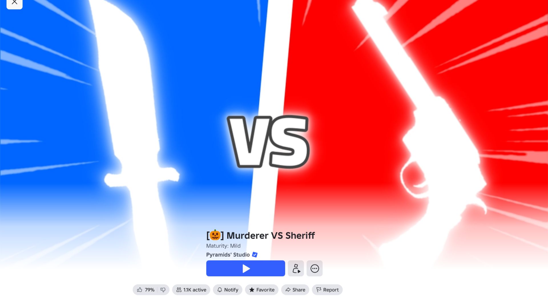 ROBLOX Murderer VS Sheriff