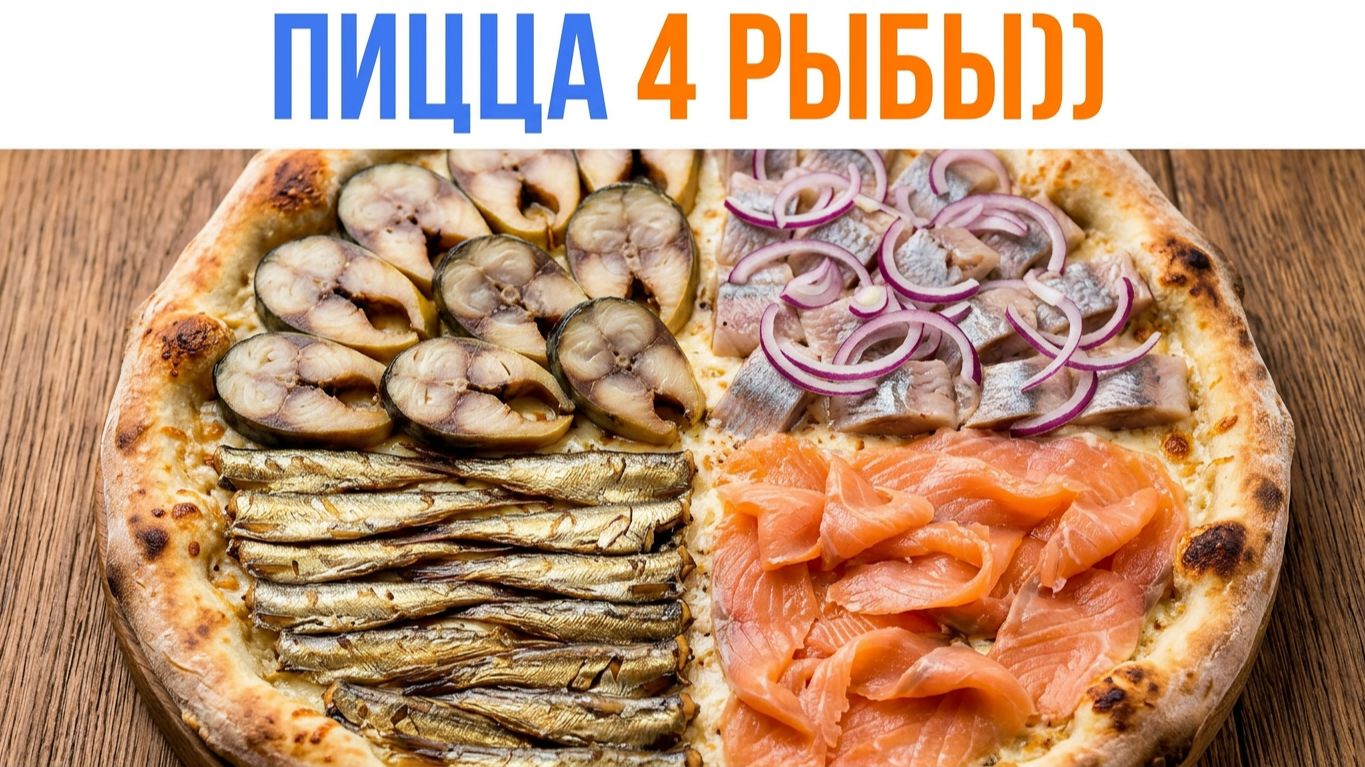 ПИЦЦА 4 РЫБЫ )) Приколы | Мемозг 1794