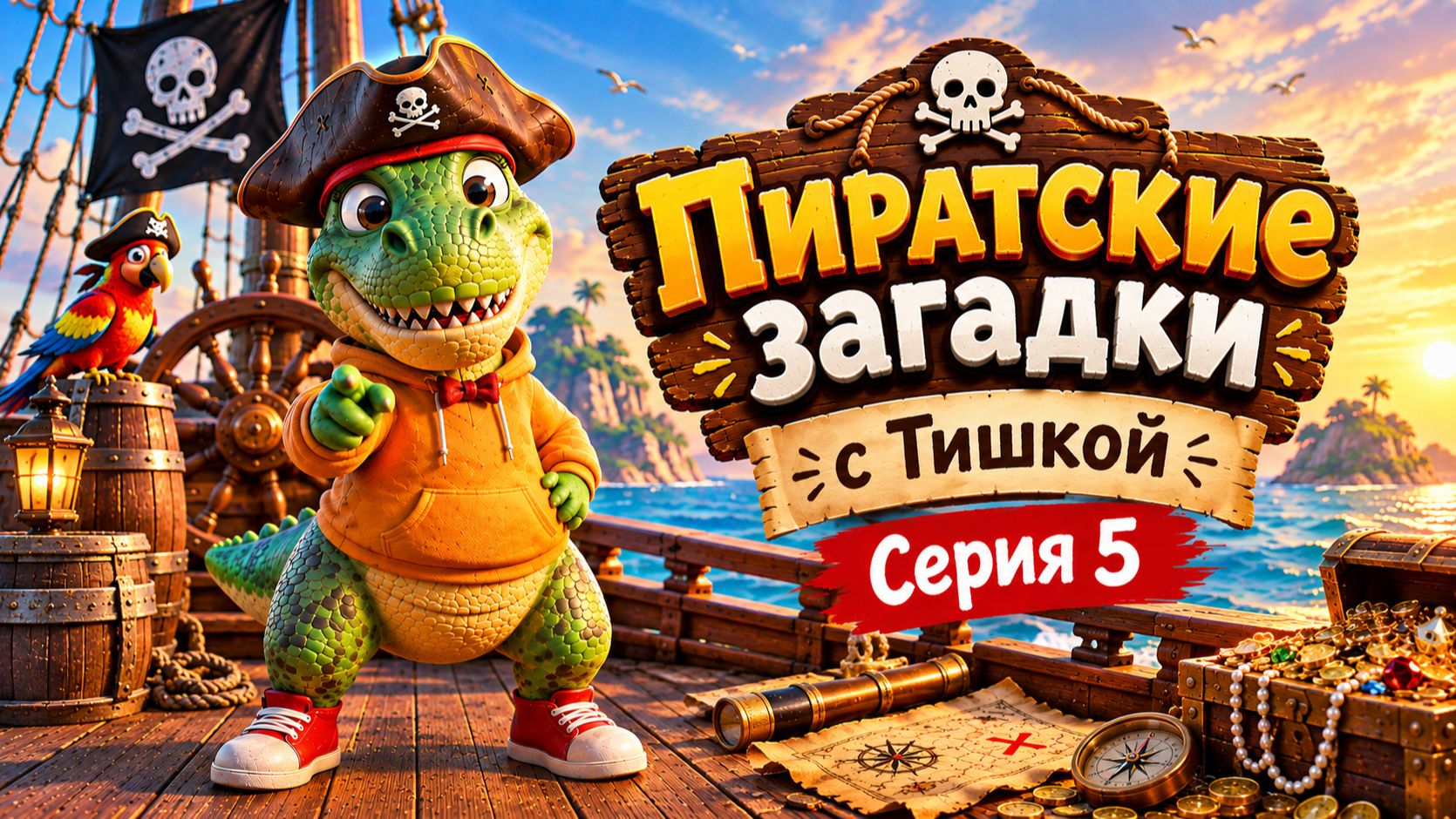 Пиратские Загадки с Тишкой
