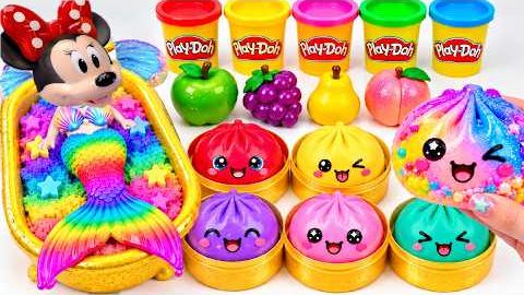 🛁✨ Весёлое Купание Минни! Делаем Антистресс-Мячик И Играем С Play-Doh!