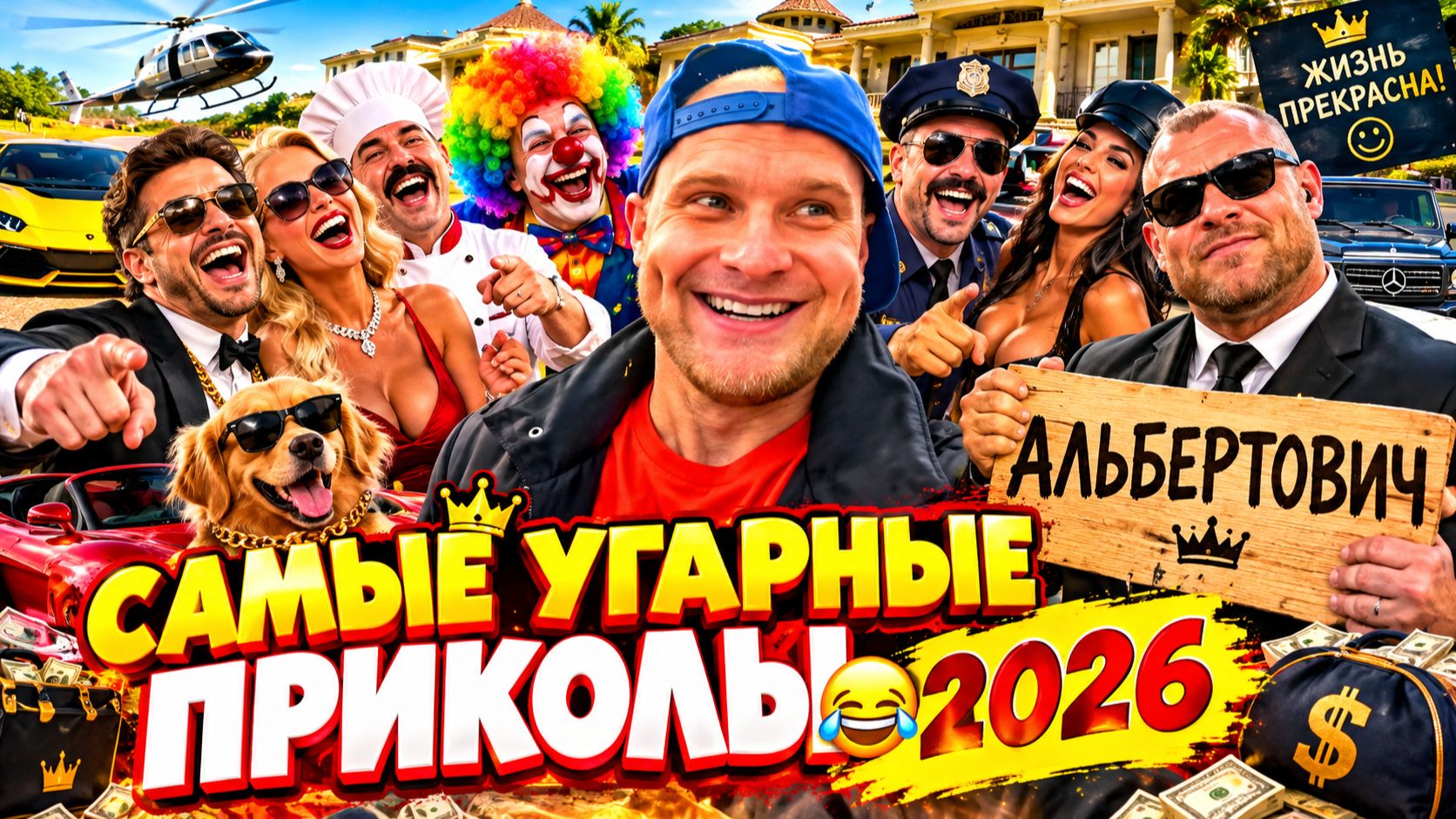 🔥😂 1 ЧАС ЛЮТОГО СМЕХА!! 🤣💥 ЛУЧШИЕ ПРИКОЛЫ! ВАЙНЫ И ОТБОРНАЯ РЖАКА 2026! ⚡🤯 НАТУРАЛ АЛЬБЕРТОВИЧ
