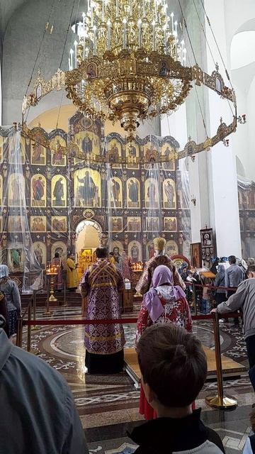 Собор. Часть богослужения с Успения.