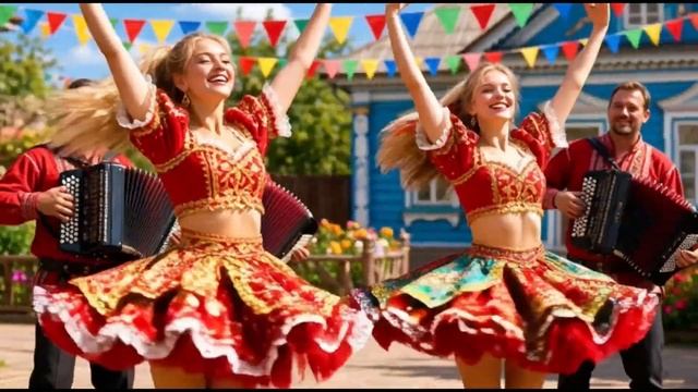 Вышли девки на крыльцо частушки с перчинкой.