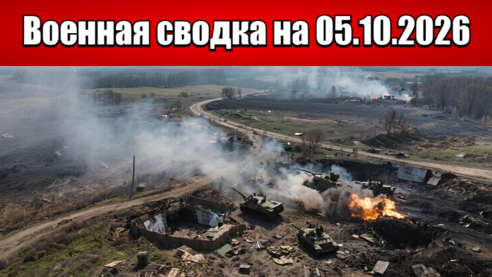 «Российские силы перемалывают остатки ВСУ в Запорожье!»: Военная сводка на 05.10.2026
