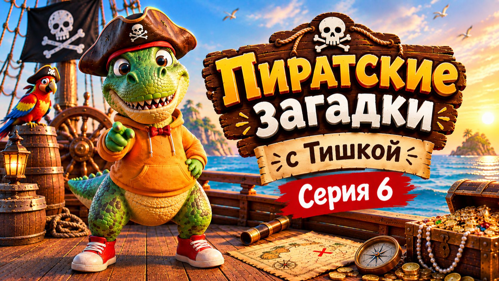 Пиратские Загадки с Тишкой