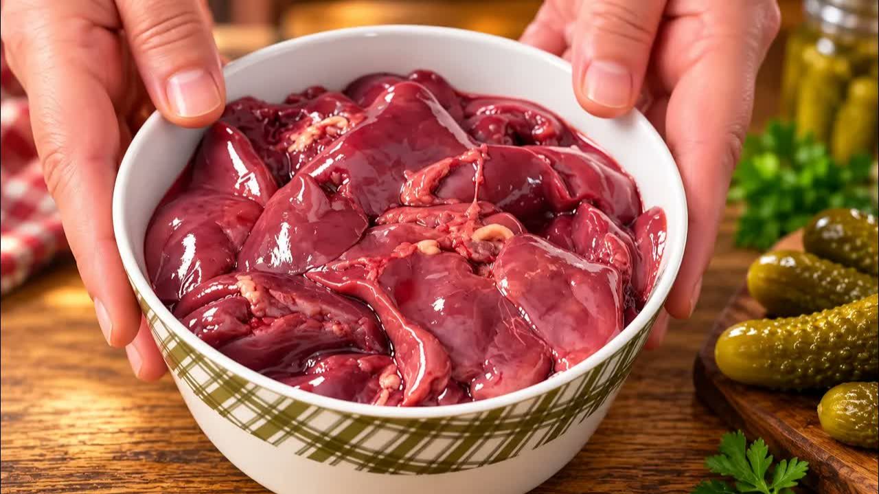 Куриная ПЕЧЕНЬ и ОГУРЦЫ?! Не ожидала, что это будет ТАК ВКУСНО! Белковая закуска из куриной печени