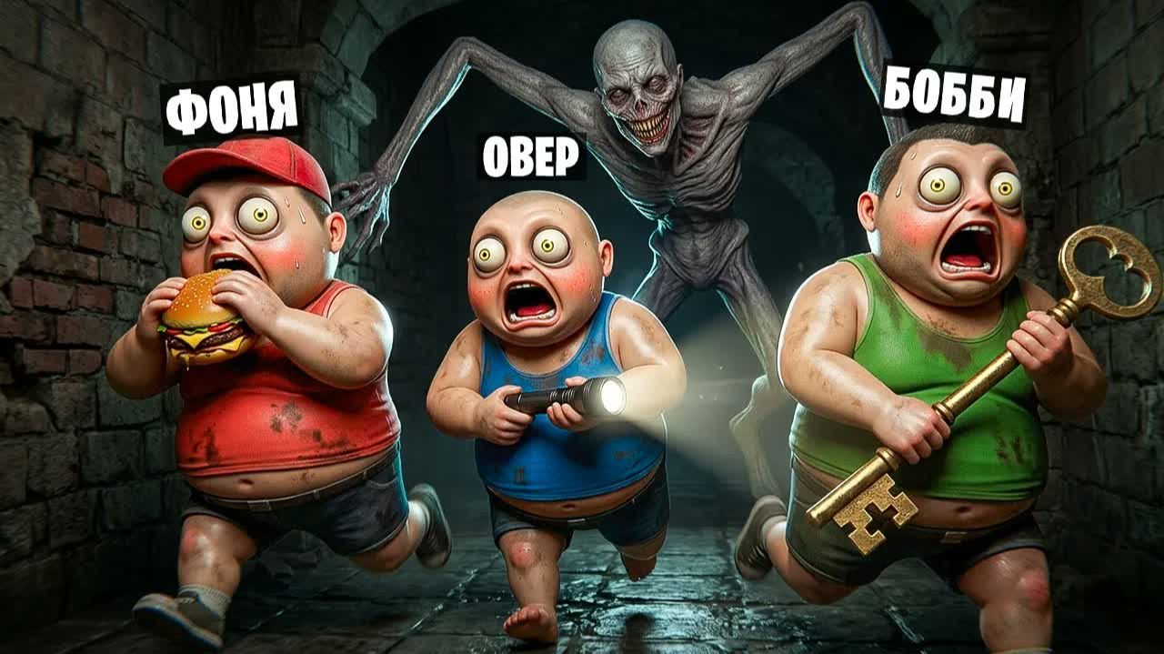 3 ТОЛСТЯКА ПЫТАЮТСЯ ВЫЖИТЬ - Овер Шоу