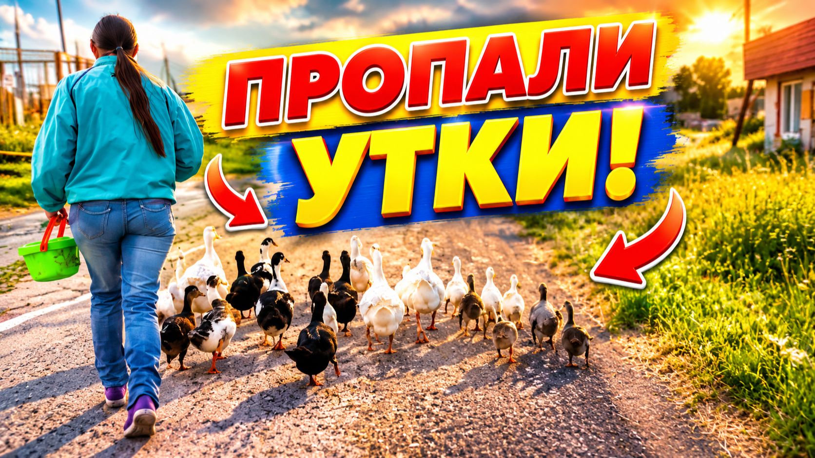 Утки пропали ! Из города в деревню 46 СЕРИЯ