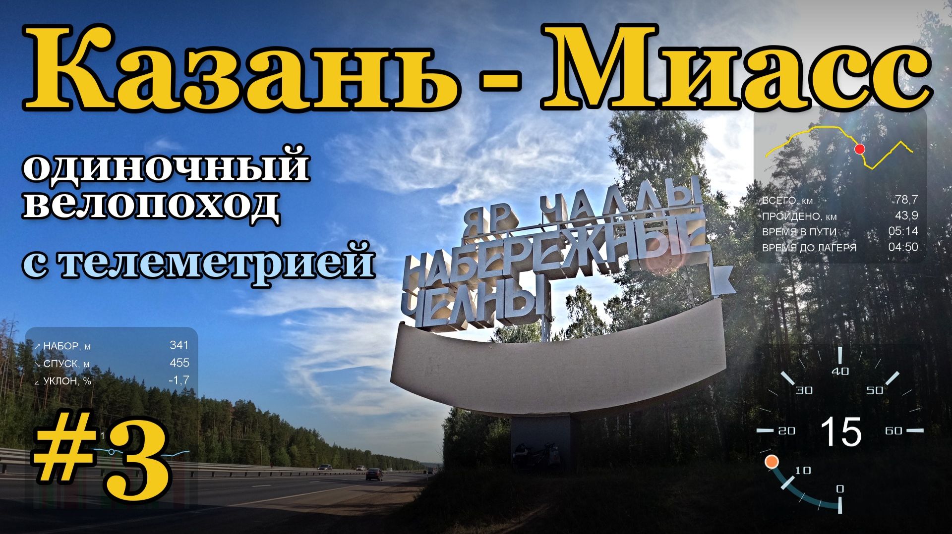 Велопоход Казань - Миасс 2023
