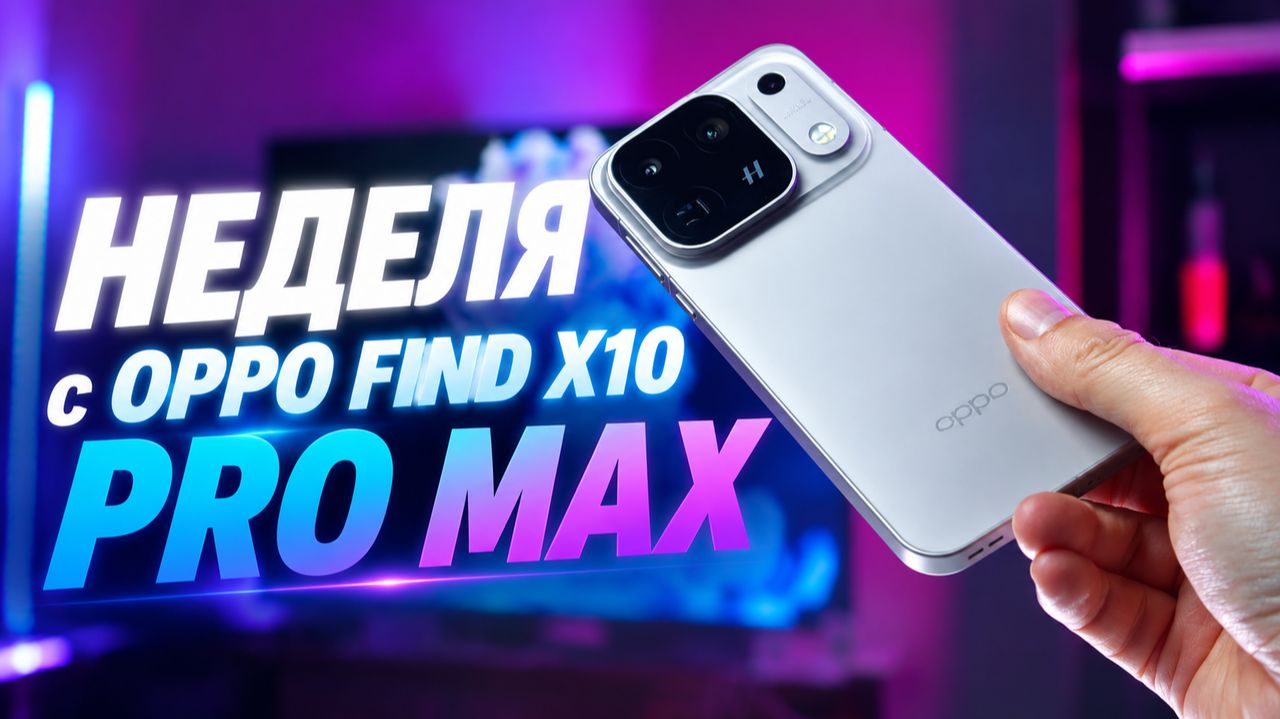 Неделя с Oppo Find X10 Pro Max. 3 камеры по 200 мп