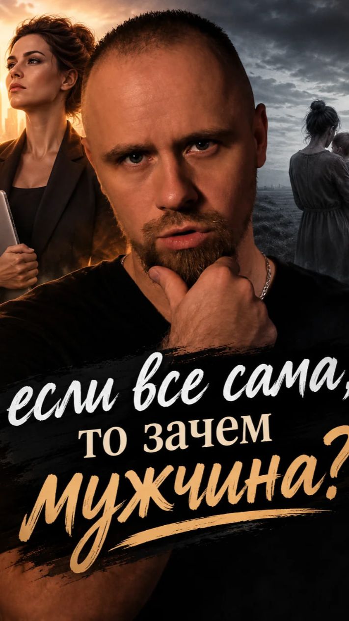 Зачем нужен мужчина если она всё может сама