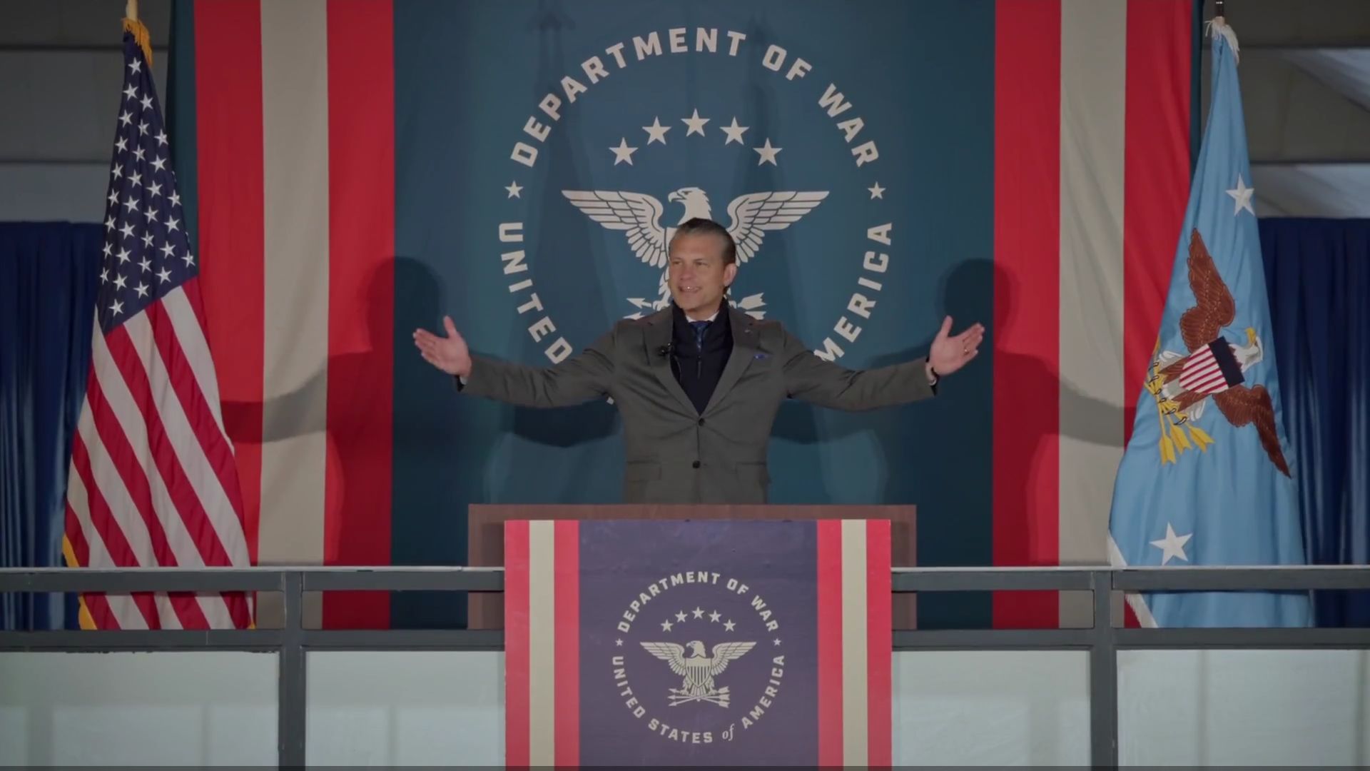 The plans of Russia’s enemies: Secretary of War Pete Hegseth speaks at the U.S. Air Force Academy
