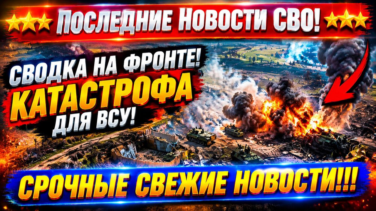 Сводка с фронта СВО и карта боевых действий на Украине сегодня 05.10.2026