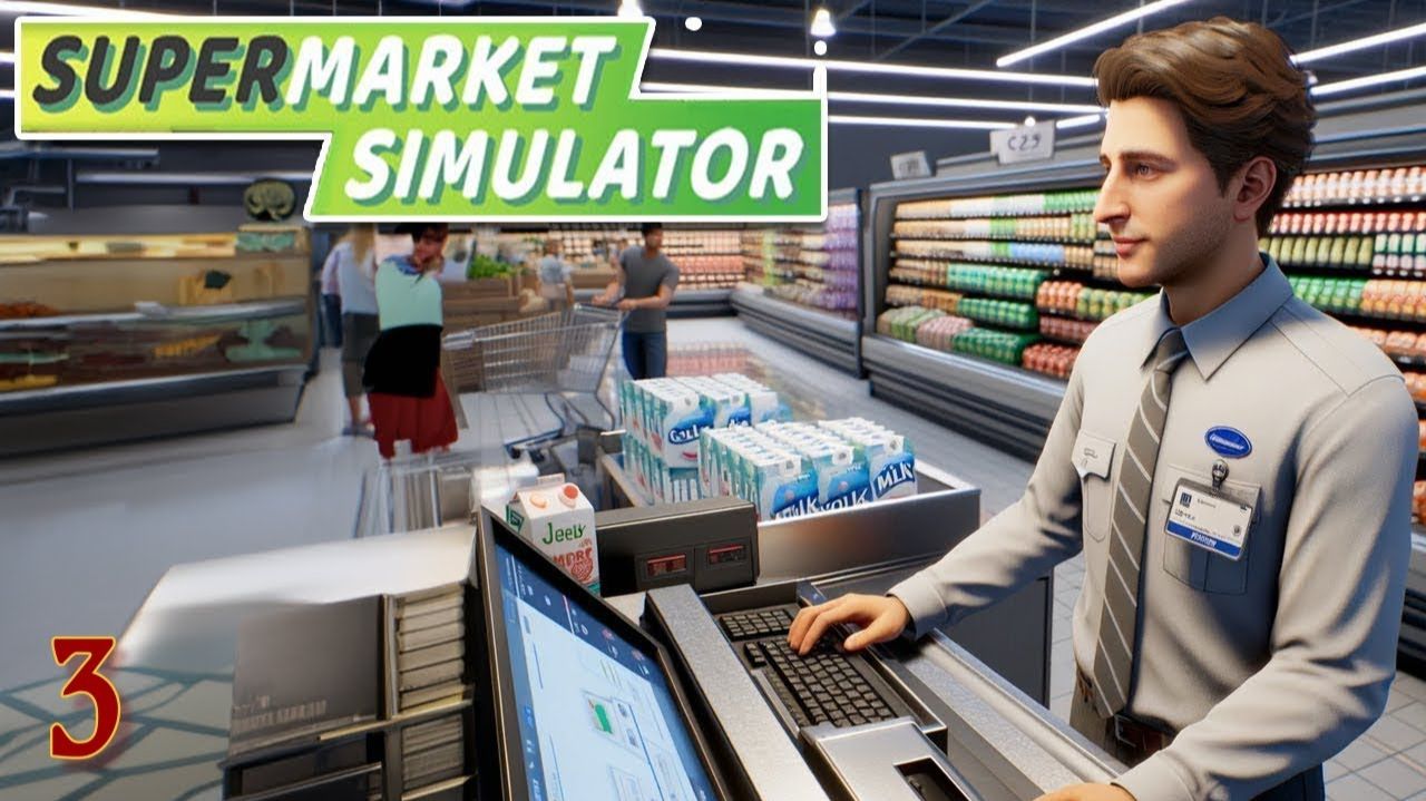 Стримы по Supermarket simulator