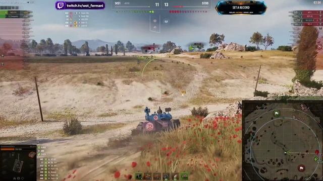 [Fermani wot] WZ-219 ● Тяжи думали, что зажали один ЛТ — китаец превратил финал в охоту в WoT