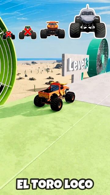 Большие и маленькие Monster Jam против ГИГАНТСКИХ вентиляторов!