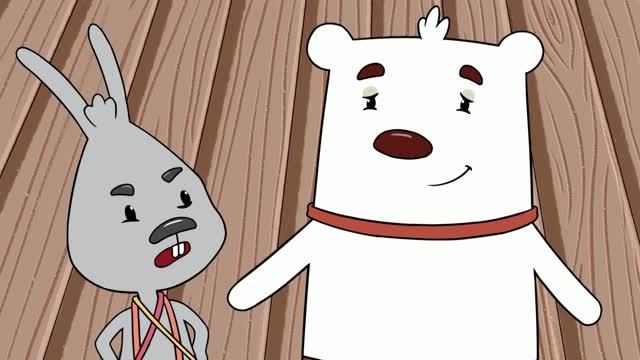 Зонтик в луже 🌙 Шоу для детей Спокойной ночи, малыши! + серия мультфильма Мишка Бо