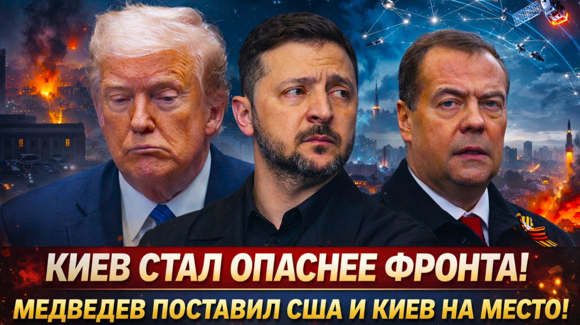 "МЕДВЕДЕВ жестко предупредил КИЕВ: блокировка «Рассвета» обернётся УДАРОМ! «Орешник» в деле!"