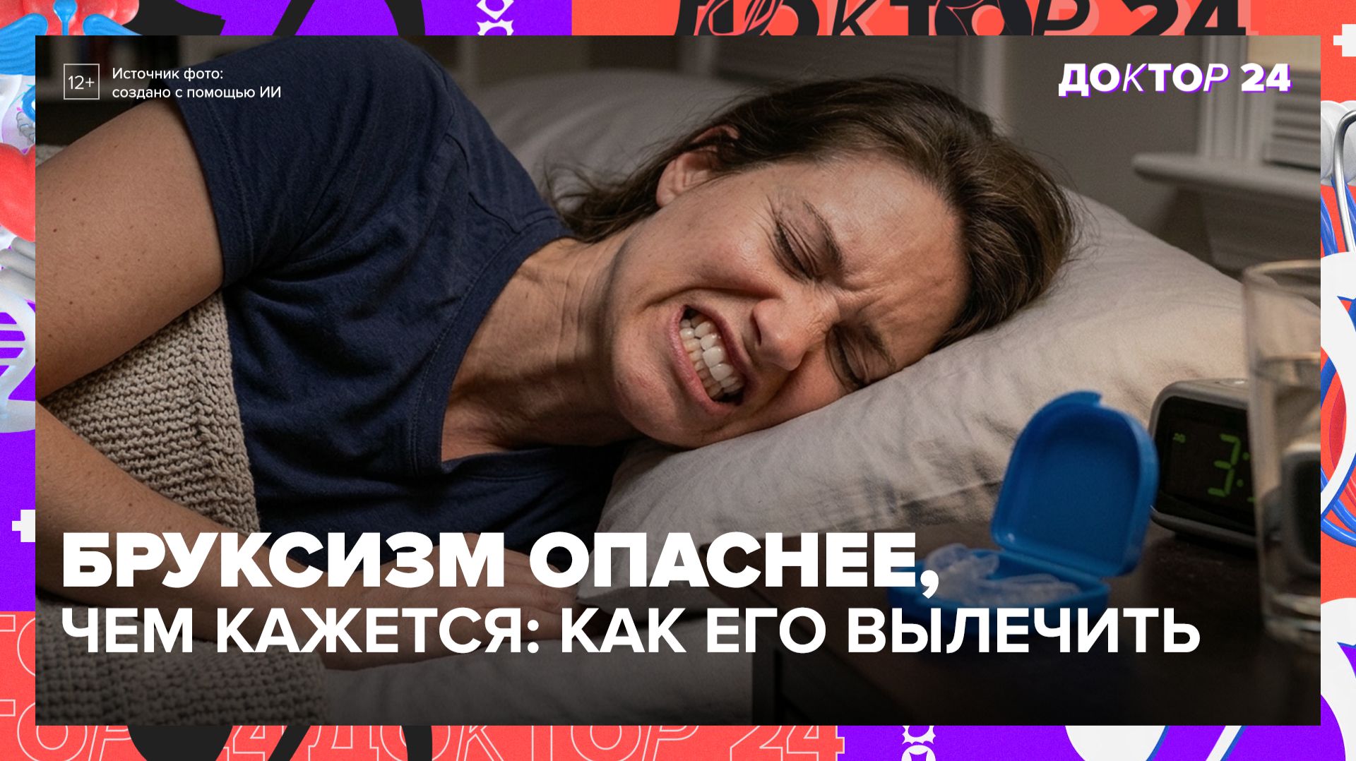 Главная ошибка при бруксизме: вы стираете зубную эмаль, пока не идёте к врачу | Доктор 24