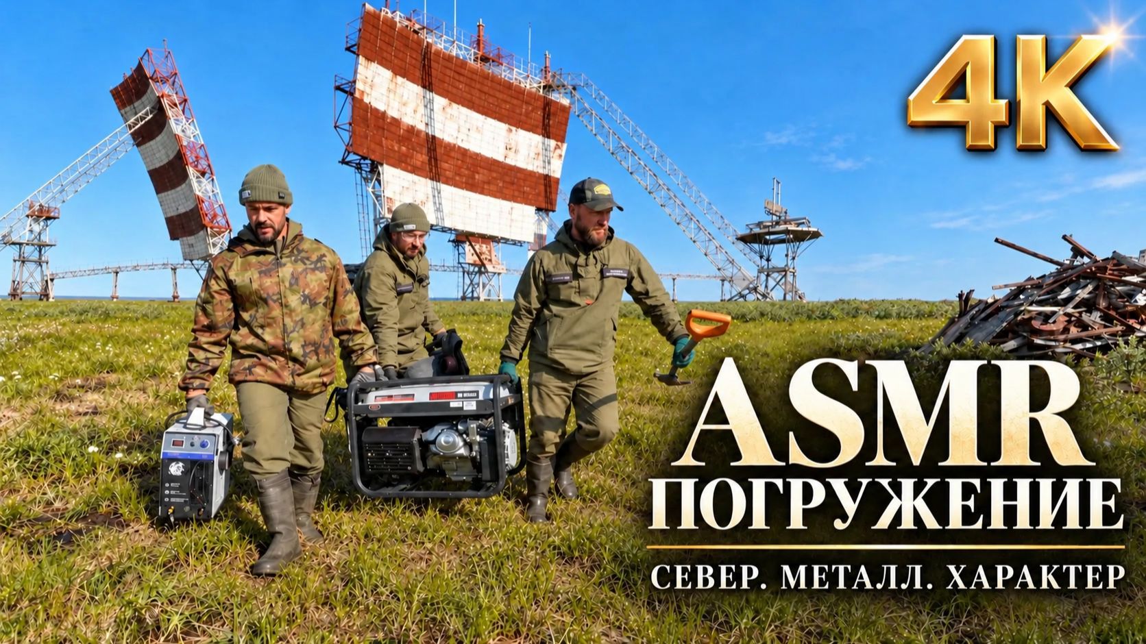 Мужики, которых не сломать | Погружение — ASMR 4K HDR