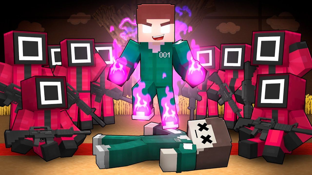 ВЫЖИВАНИЕ В ИГРЕ "КАЛЬМАРЫ ТЕМНОГО 3! 🔴  ЧАСТЬ 1 Minecraft!
