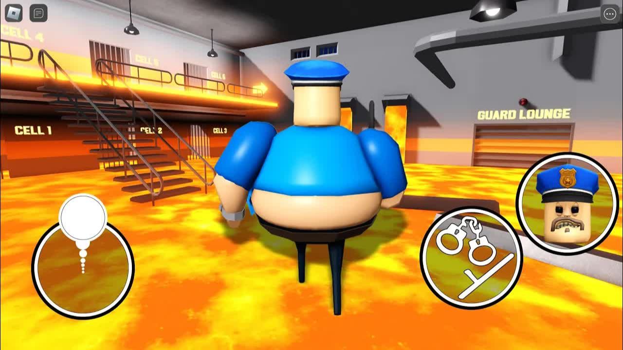 ЛАВОВАЯ ТЮРЬМА БАРРИ В ROBLOX! ПОЛНОЕ ПРОХОЖДЕНИЕ ОББИ 4K #ROBLOX