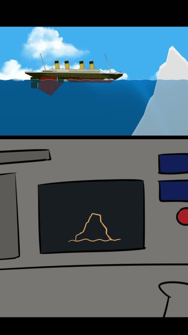 Капитан УДАЛИЛ АЙСБЕРГ прямо перед столкновением! #floatingsandbox