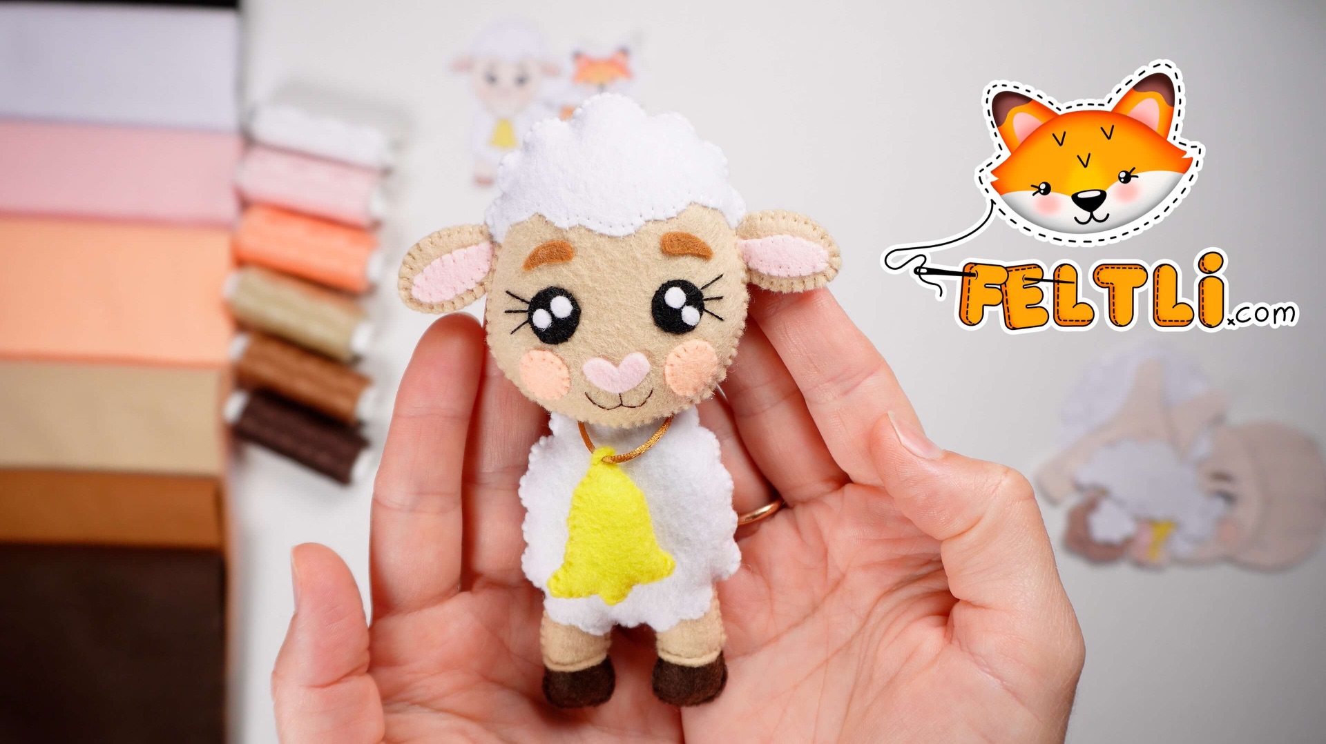 Игрушки из фетра
