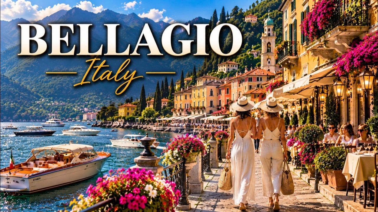 Прогулка по Белладжо, рай на берегу Комо 🇮🇹