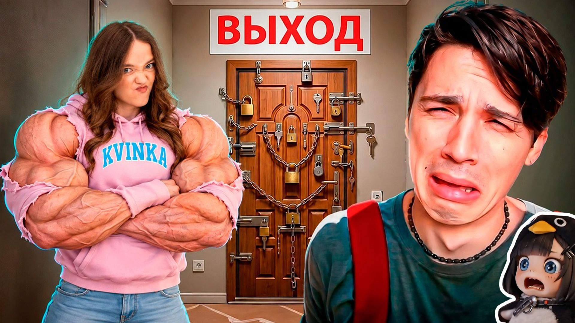 ХАРДКОРНЫЙ ПОБЕГ ОТ ЗЛОЙ КВИНКИ!😈 УБЕГАЮ НА САМОМ СЛОЖНОМ УРОВНЕ В «ПОБЕГ ОТ БЛОГЕРА»
