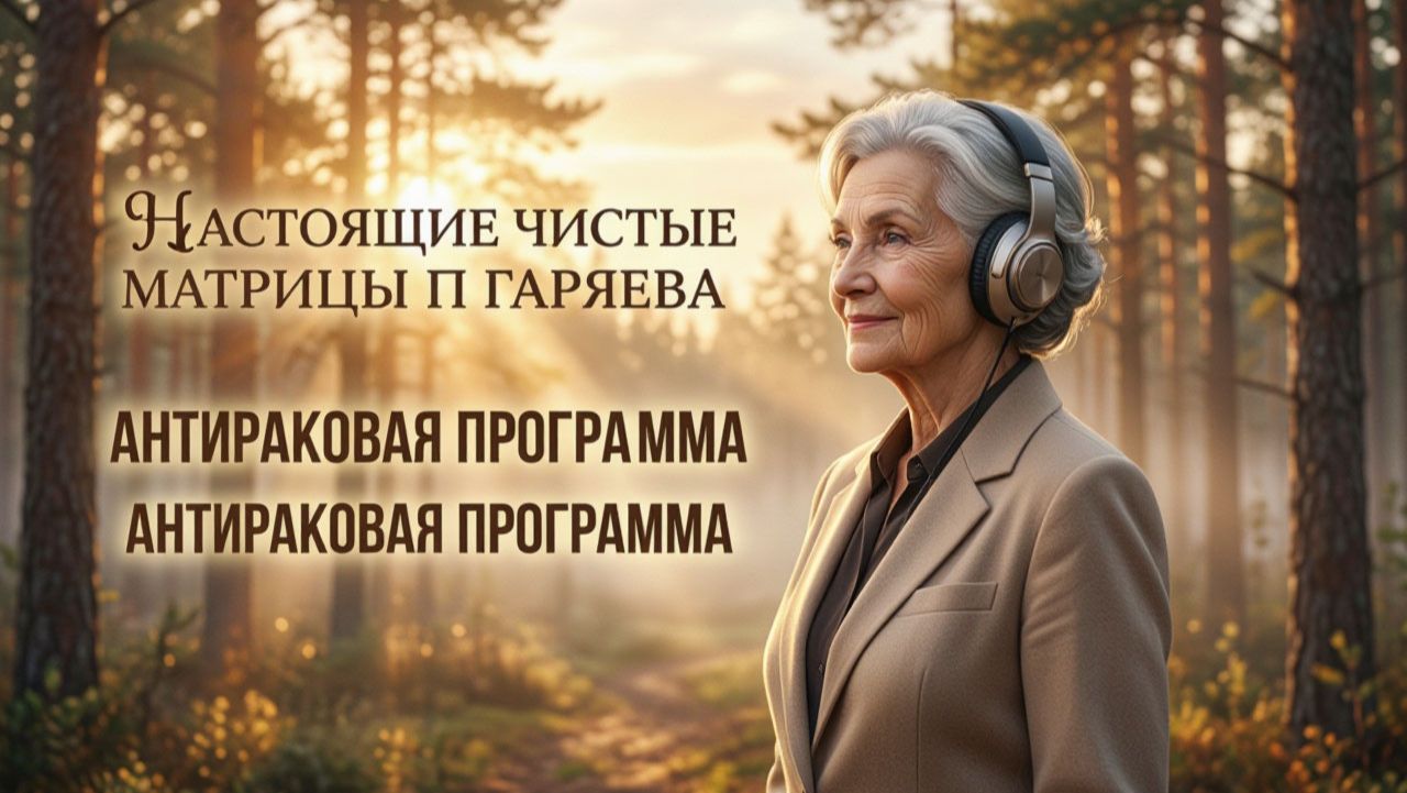 НАСТОЯЩАЯ МАТРИЦА ГАРЯЕВА АНТИРАКОВАЯ ПРОГРАММА