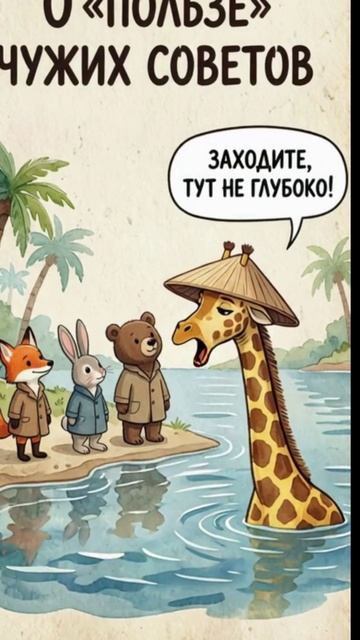 Мультик. Совет жирафа.