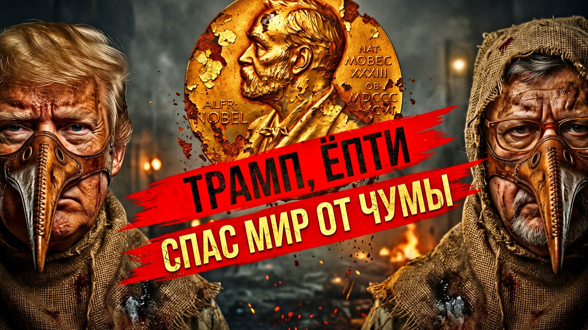 ЧУМА! СЛУЧИЛОСЬ ЧУДО. ТРАМП СПАС МИР ОТ ГНОЙНОГО ЗУДА. НОБЕЛЯ ТРАМПУ. ГОНЧАРЕНКО ОЬОСРАЛСЯ. МОСИЙ