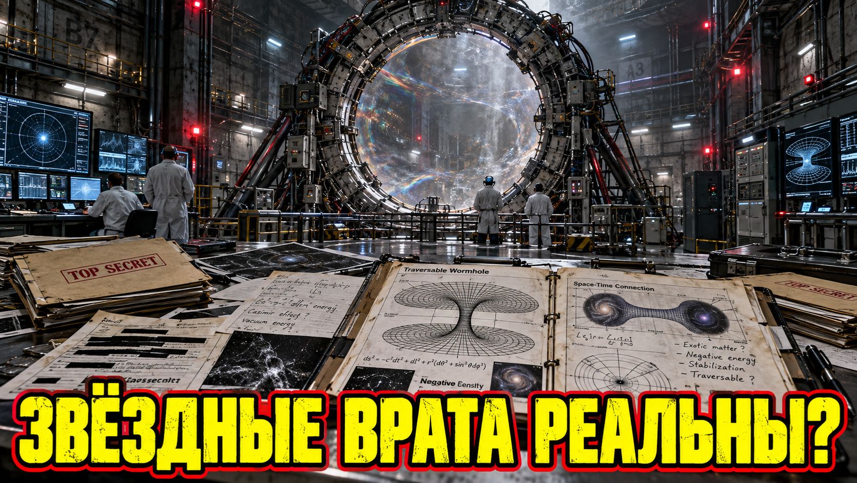 Рассекреченный отчёт разведки США описал звёздные врата для телепортации во времени
