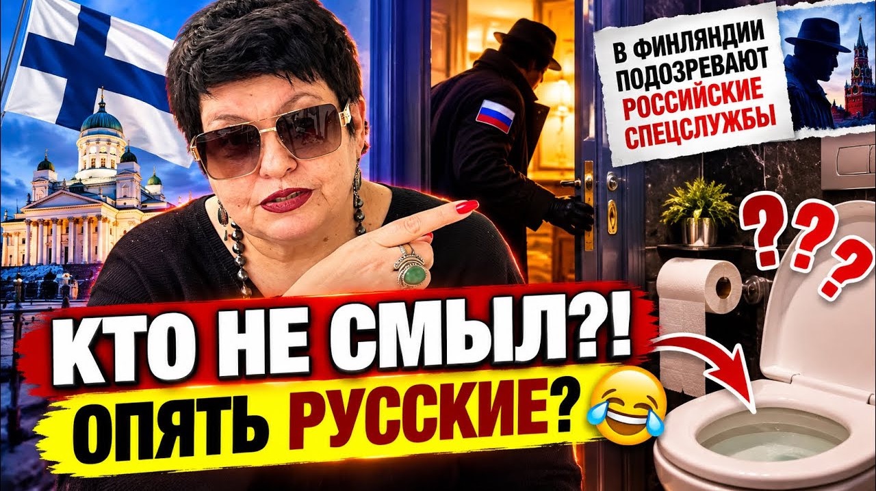 «Русский след» обнаружен! На этот раз — в туалете финского депутата 😂 #новости #украина #россия