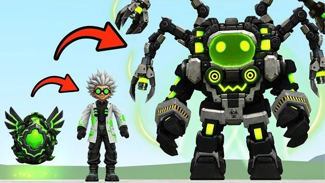 НОВАЯ ЭВОЛЮЦИЯ МЕХА ДОКТОРА СКРЭМБЛА ИЗ ROBLOX STEAL AN EGG В GARRY’S MOD
