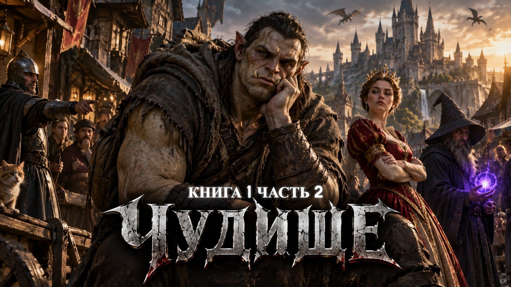 ЧУДИЩЕ | КНИГА 1 (Часть 2 ИЗ 2) ПОПАДАНЕЦ | АУДИОКНИГА | ФАНТАСТИКА | #аудиокнига #фантастика