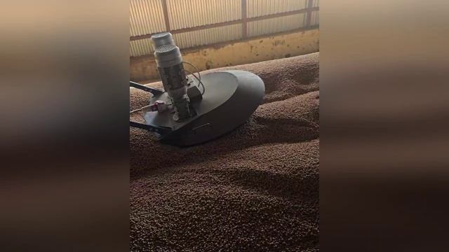 Ворошитель зерна ВЗ-2 производитель Агромаш-НН. Ворошение нута двухметровыми шнеками
